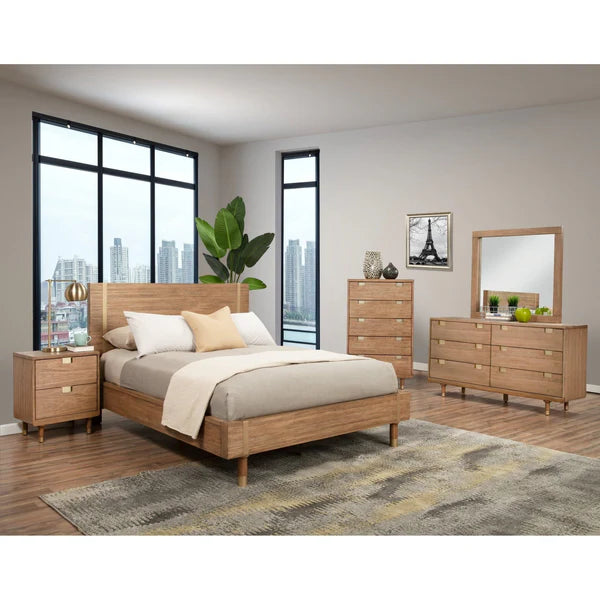 Easton Platform Bed: Modern Elegance with Sleek, Low-Profile Design