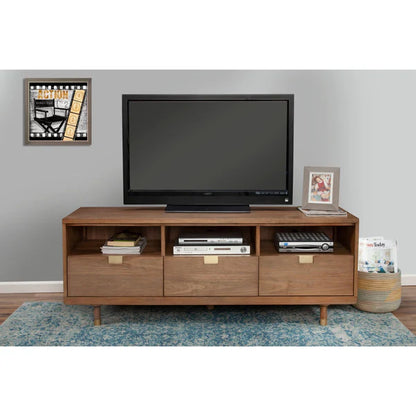 Easton TV Console: Sleek Modern Design with Functional Storage