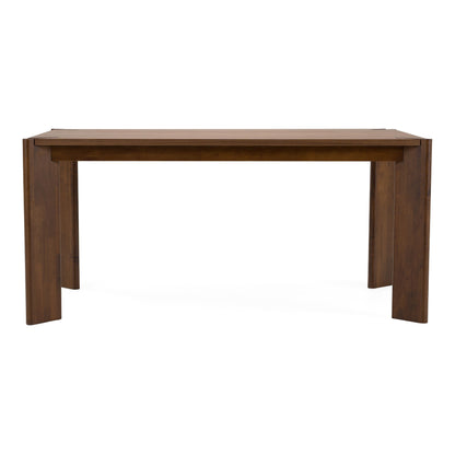 Edelman Mid‑Century Modern Walnut Dining Table with Rectangular Top