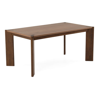 Edelman Mid‑Century Modern Walnut Dining Table with Rectangular Top