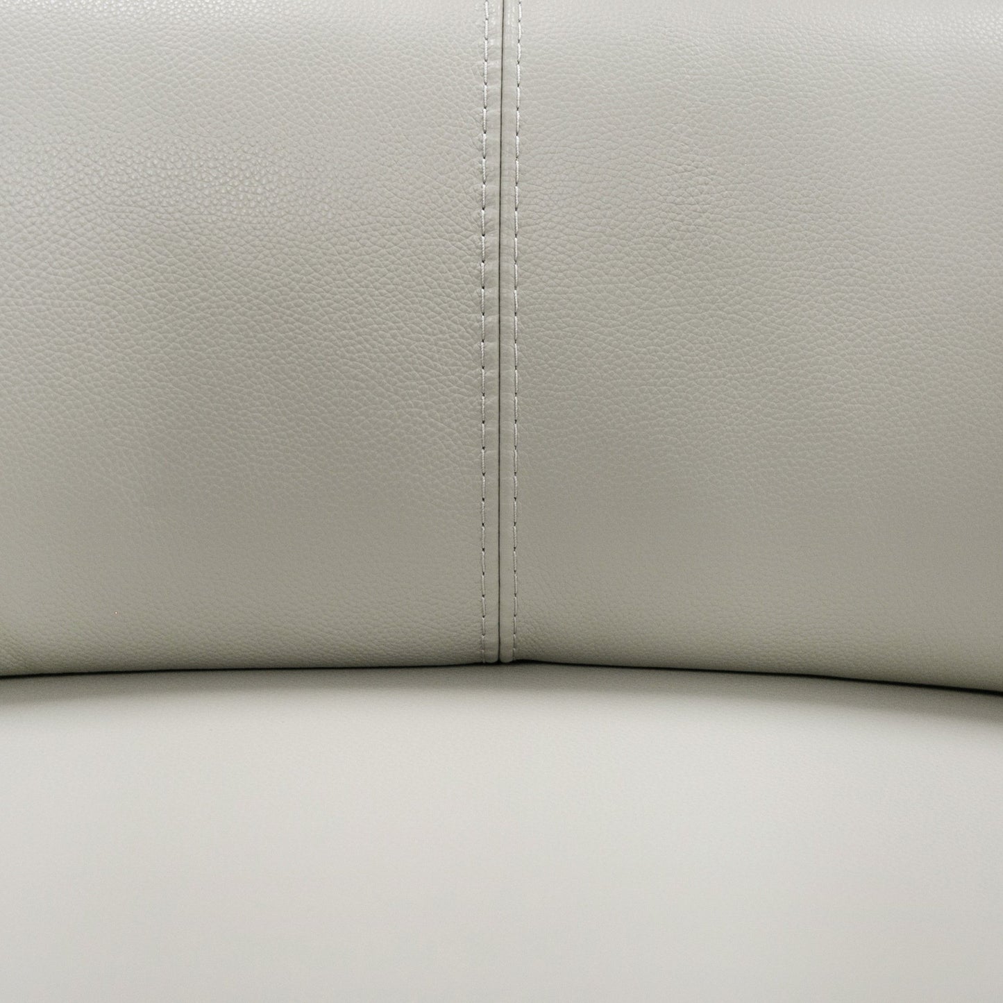 Eden Grey Leather Power Reclining Armchair