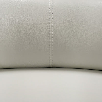 Eden Grey Leather Power Reclining Armchair