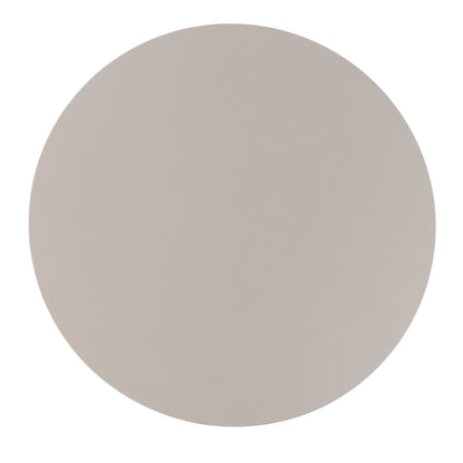 Modrest Evermore Modern Grey Faux Cement Round Dining Table Industrial-Chic Design with Contemporary Elegance for Stylish Dining Spaces