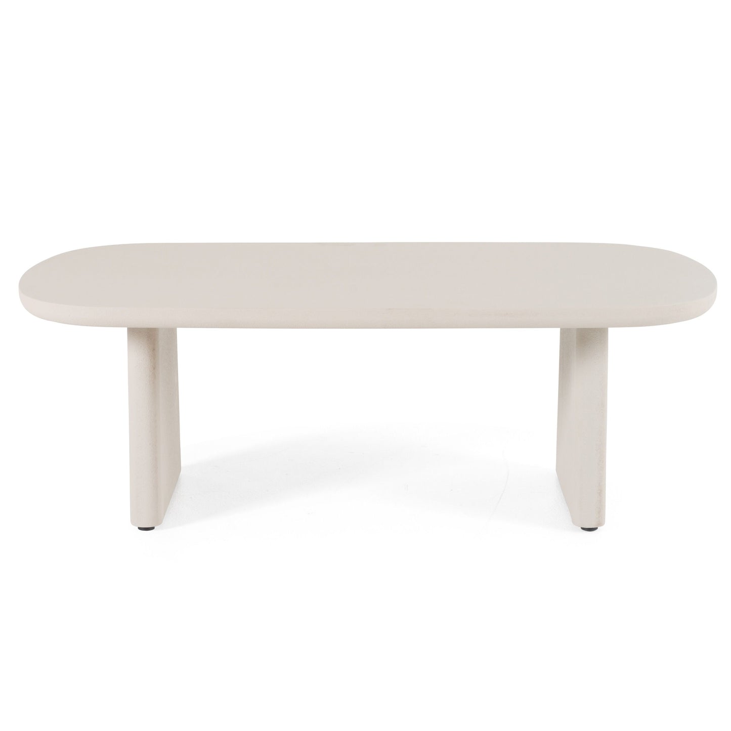 Modrest - Evermore Modern Grey Faux Cement Coffee Table