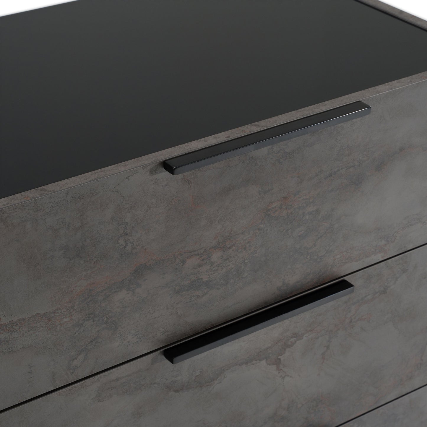 Ferrara Volcano Oxide Grey Six-Drawer Dresser