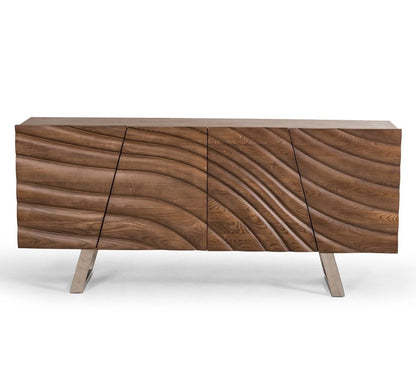 Finley Mid Century Walnut Buffet