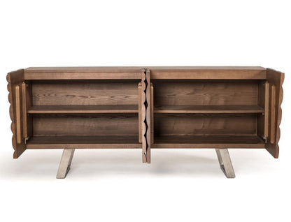 Finley Mid Century Walnut Buffet