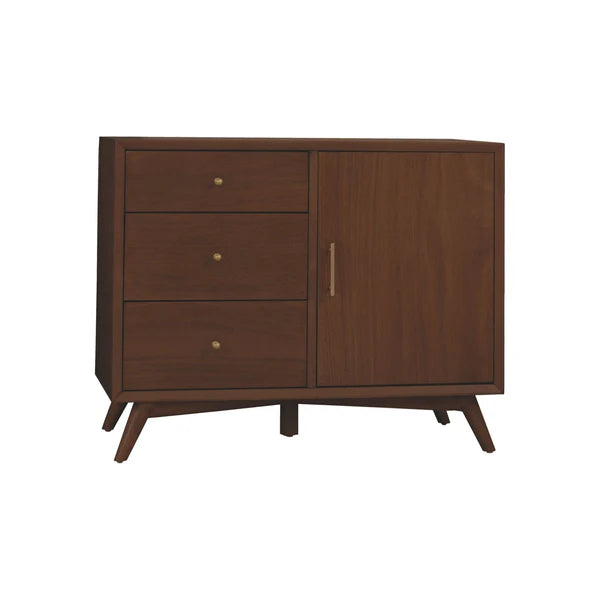 Flynn Walnut Accent Cabinet - Elegant Design with Rich Walnut Finish