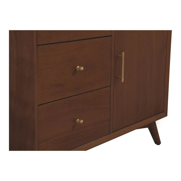 Flynn Walnut Accent Cabinet - Elegant Design with Rich Walnut Finish