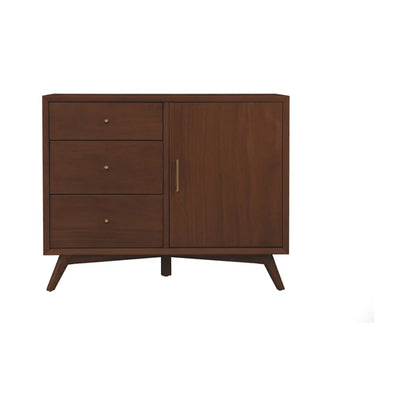 Flynn Walnut Accent Cabinet - Elegant Design with Rich Walnut Finish