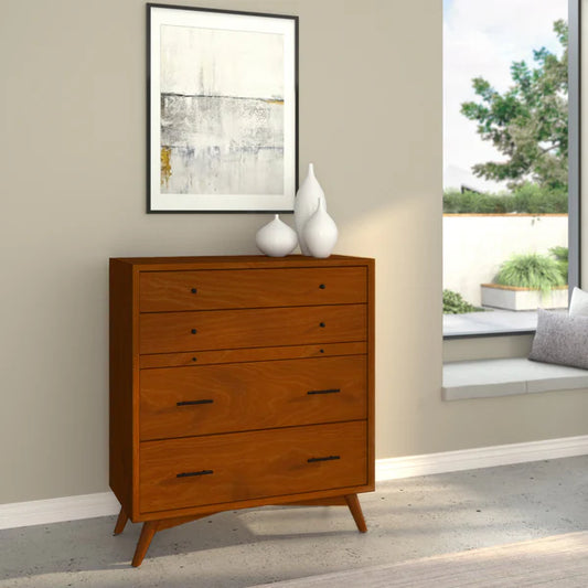 Flynn Acorn Chest - Mid-Century Modern Style with Spacious Storage