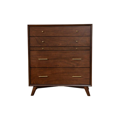 Flynn Walnut Chest - Elegant Design with Rich Walnut Finish