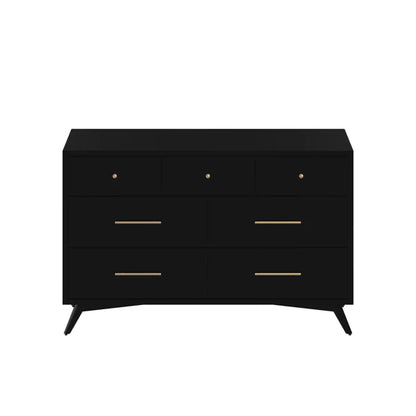 Flynn Black Dresser - Modern Elegance with Sleek Black Finish