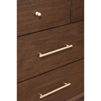 Flynn Walnut Dresser - Elegant Design with Rich Walnut Finish