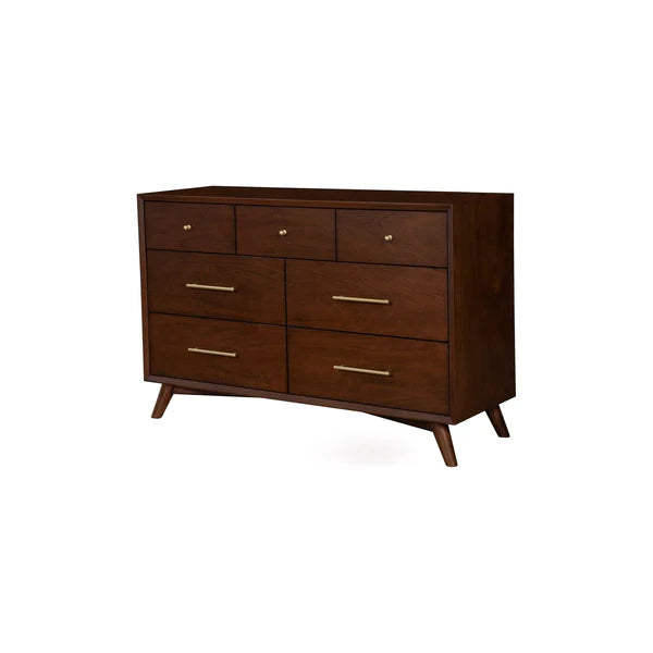 Flynn Walnut Dresser - Elegant Design with Rich Walnut Finish