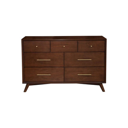 Flynn Walnut Dresser - Elegant Design with Rich Walnut Finish