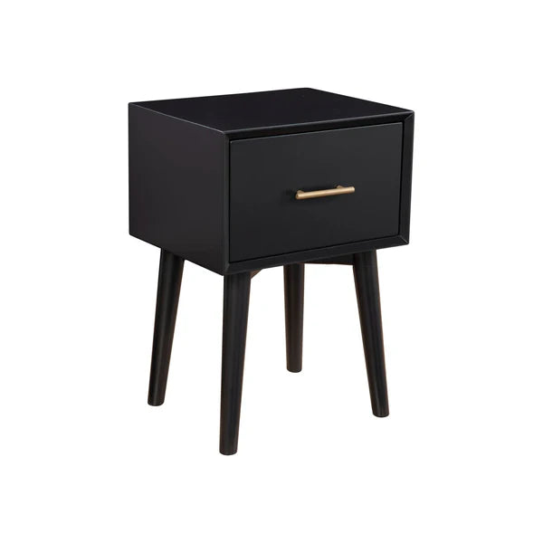 Flynn Black End Table - Modern Design with Sleek Black Finish