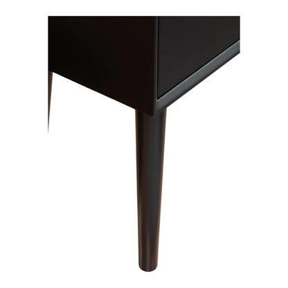 Flynn Black End Table - Modern Design with Sleek Black Finish