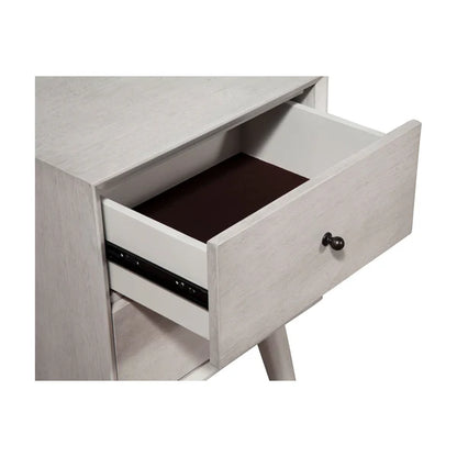 Flynn Gray Nightstand - Modern Design with Versatile Gray Finish