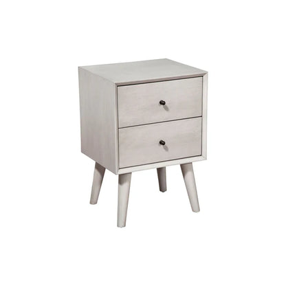 Flynn Gray Nightstand - Modern Design with Versatile Gray Finish