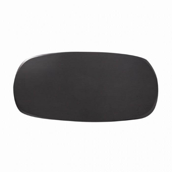 Sargans Black Wenge Dining Table – Mid-Century Modern Solid Wood Design