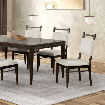 Woolwich Modern Dark Walnut Dining Table - Elegant & Contemporary Dining Furniture