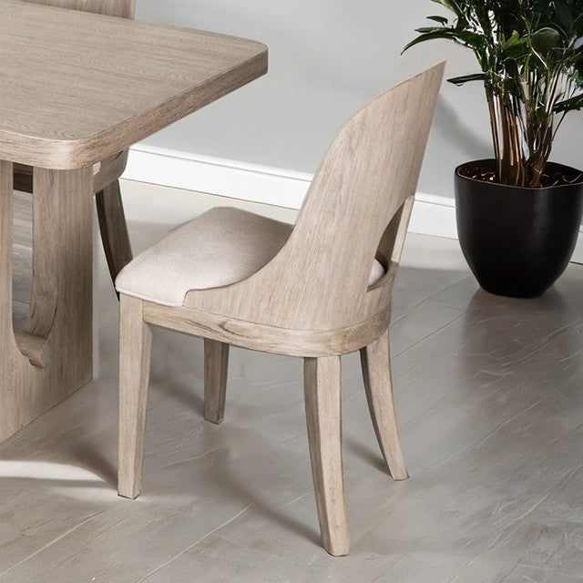 Sterling West Modern Side Chair - White Oak