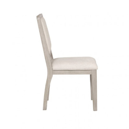 Belize Modern Gray Fog Wood Side Chair - Set of 2