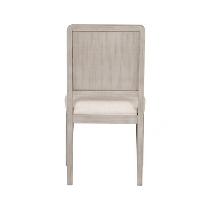 Belize Modern Gray Fog Wood Side Chair - Set of 2