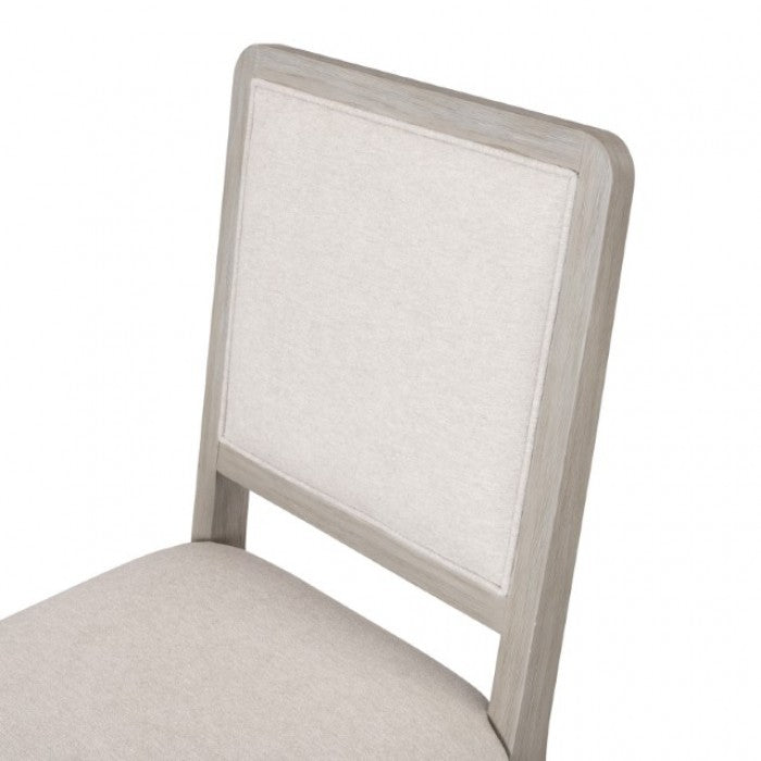 Belize Modern Gray Fog Wood Side Chair - Set of 2