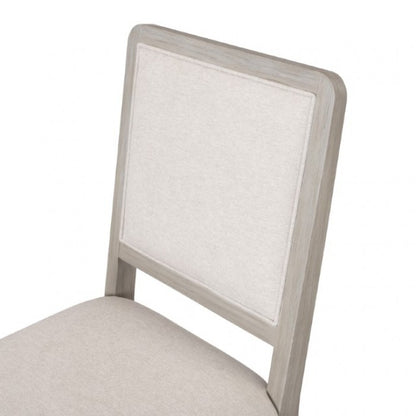 Belize Modern Gray Fog Wood Side Chair - Set of 2