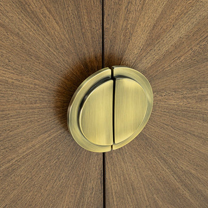 Clarksburg Walnut Server with Sunburst Pattern
