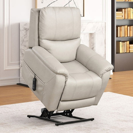 Ethelreda Light Gray Lift Chair - Comfortable & Stylish Recliner for Enhanced Mobility