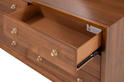 Hepburne Walnut Dresser with English Dovetail Detail