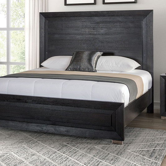 Ashbourne Contemporary Black Bed