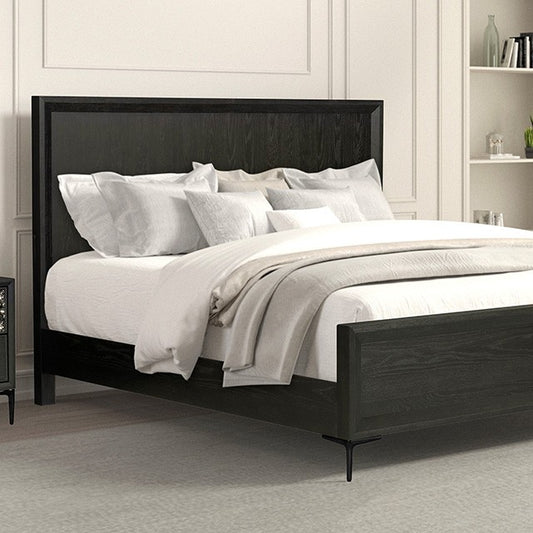 Bashford Bed - Modern Contemporary Espresso Bed