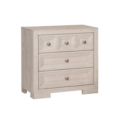 Hatton Cross Modern Classic Tawny Nightstand with USB Ports, Felt-Lined Drawers, and Cedarwood Lining