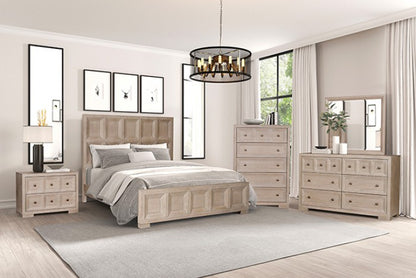 Hatton Cross Modern Classic Tawny Bed with USB Ports, Felt-Lined Drawers, and Cedarwood Lining