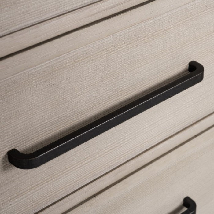 Belize Modern Gray Fog Wood Chest