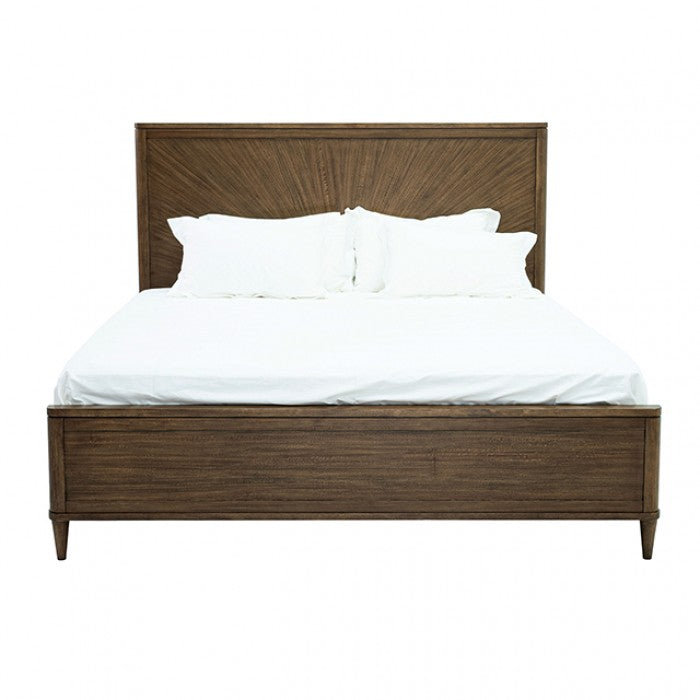 Clarksburg Mid‑Century Walnut Bedroom Set