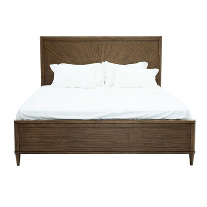 Clarksburg Mid‑Century Walnut Bedroom Set