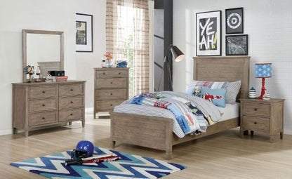 Vevey Solid Wood Transitional Bed