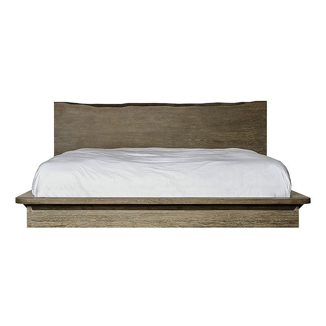 Bridgewater Transitional Solid Wood Low Platfoam Bed