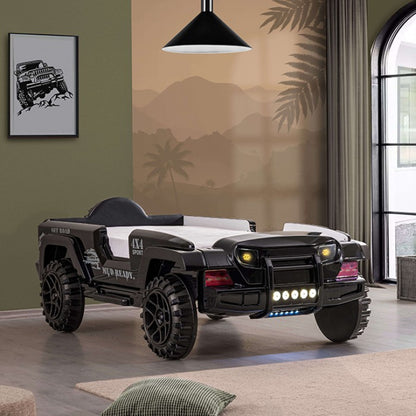 Randlar Green Off-road SUV Kid's Bed