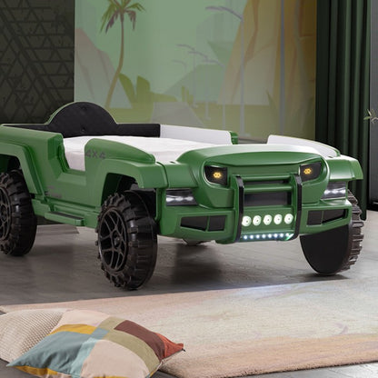 Randlar Green Off-road SUV Kid's Bed