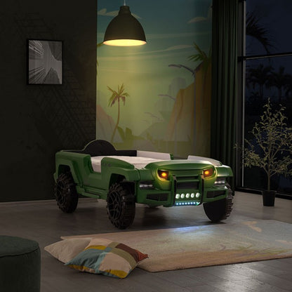 Randlar Green Off-road SUV Kid's Bed