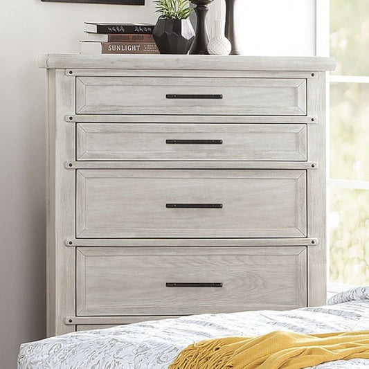 Shawnette Transitional Solid Wood Chest