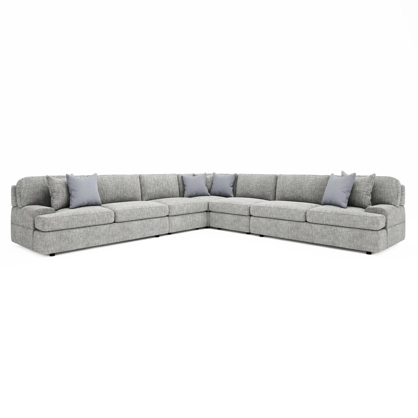 Serena Fabric Sectional – Modern, Comfortable Sofa for Any Living Room