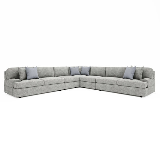 Serena Fabric Sectional – Modern, Comfortable Sofa for Any Living Room