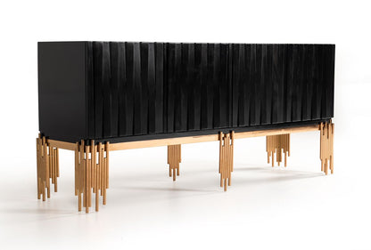 Token Black and Rose Gold Buffet